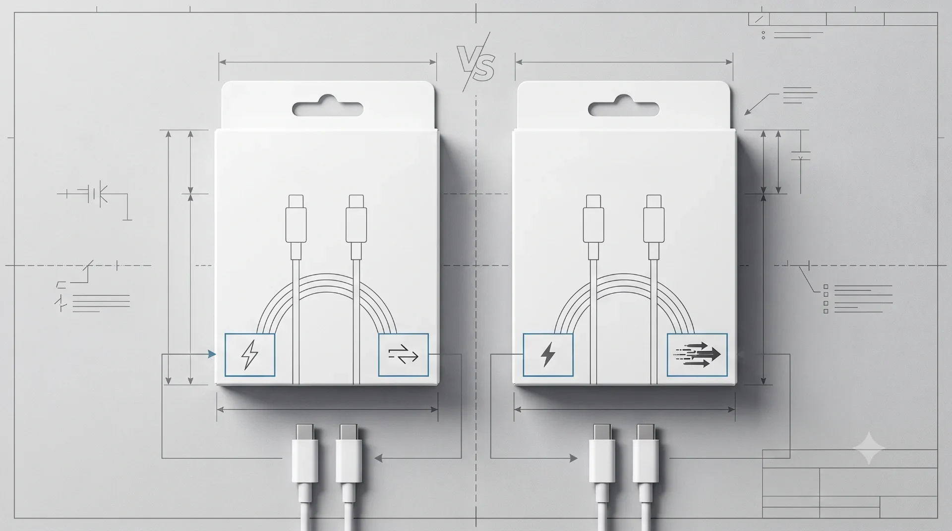 가짜 USB-C 충전기·케이블 구별법 관련 설명 이미지