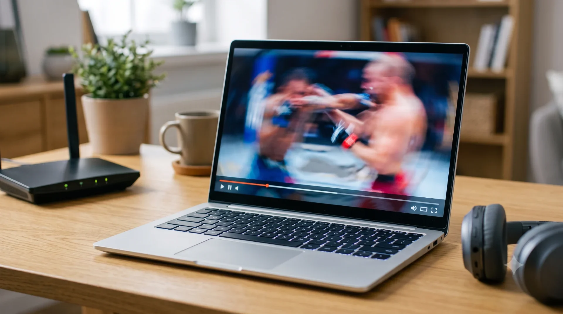 UFC 중계 시청 중 노트북 화면 끊김 해결법 핵심 내용 이미지